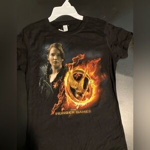 The Hunger Games Black Graphic Katniss T-Shirt
